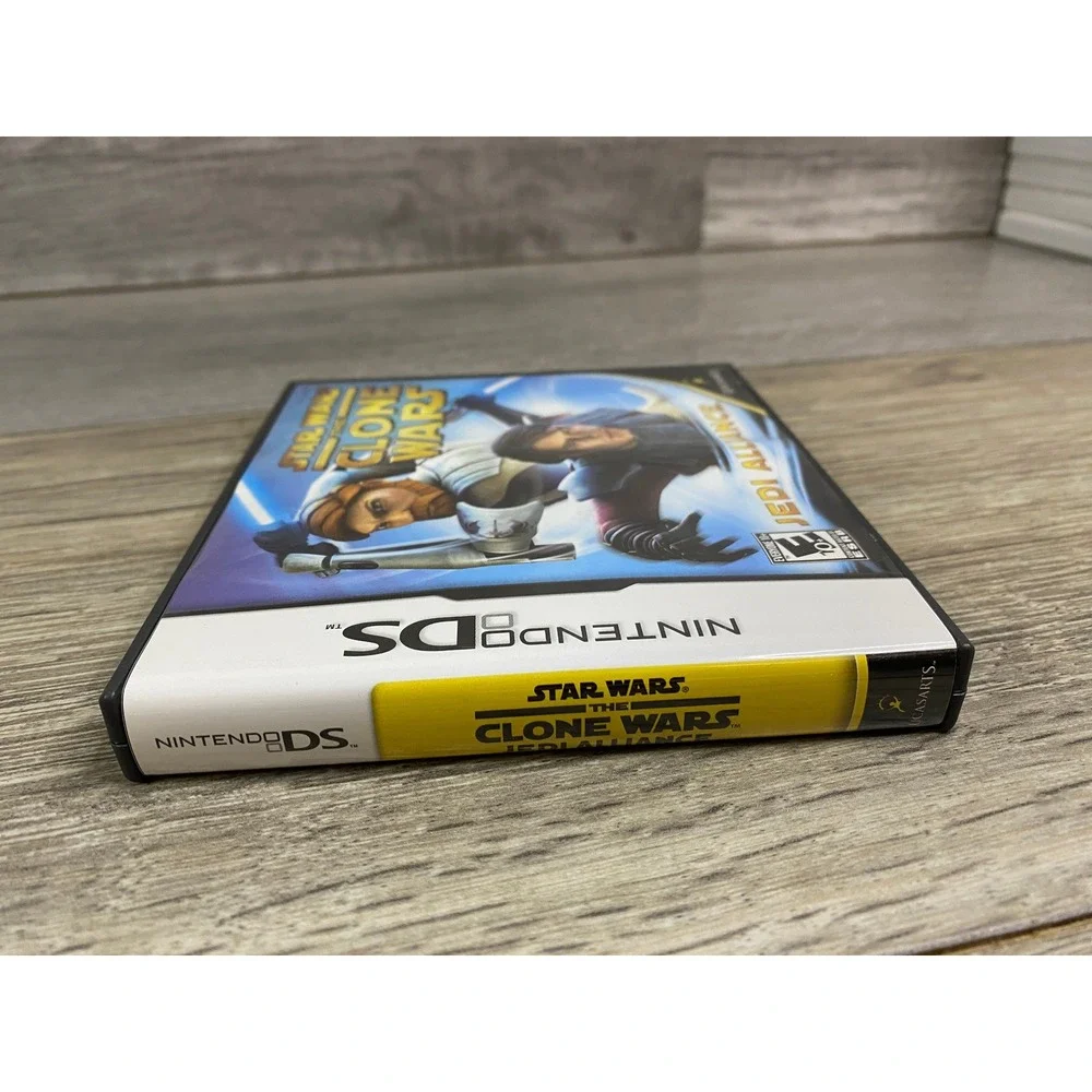 Star Wars The Clone Wars Jedi Alliance Nintendo DS CIB‎ NTR-CLWE-USA LucasArts